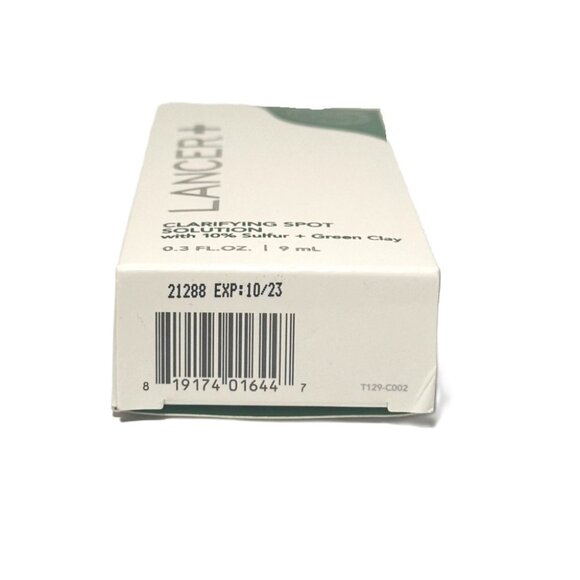 2 Pack, Lancer Clarifying Spot Solution 10% Sulfur + Green Clay *See Description - Picture 5 of 5